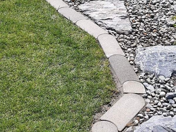 Gartenarbeiten im Wallis